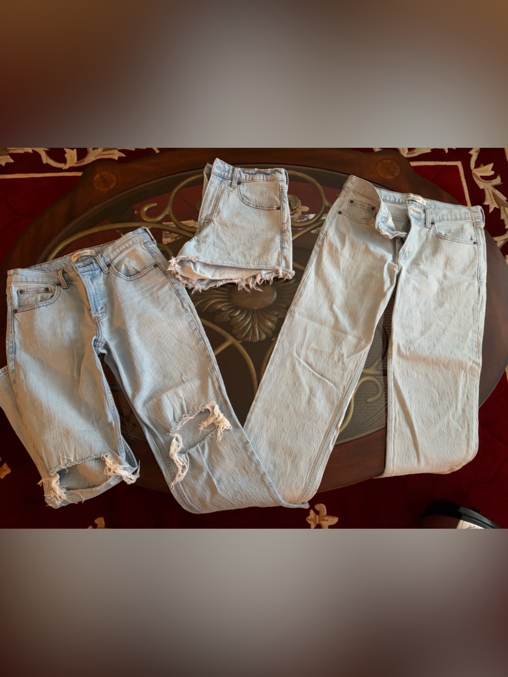 Women’s Abercrombie & Fitch, lot of 3, size 27